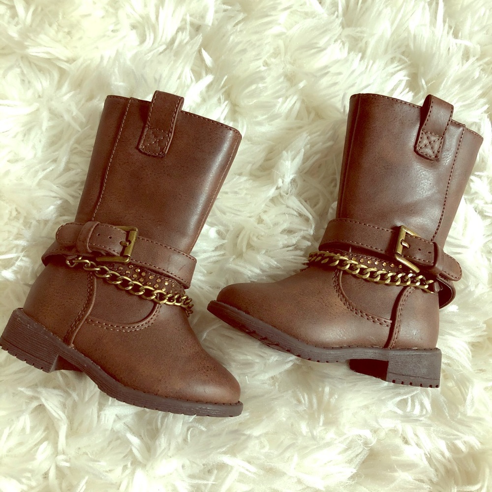 *Like New* Kenneth Cole girl brown Danica Boots